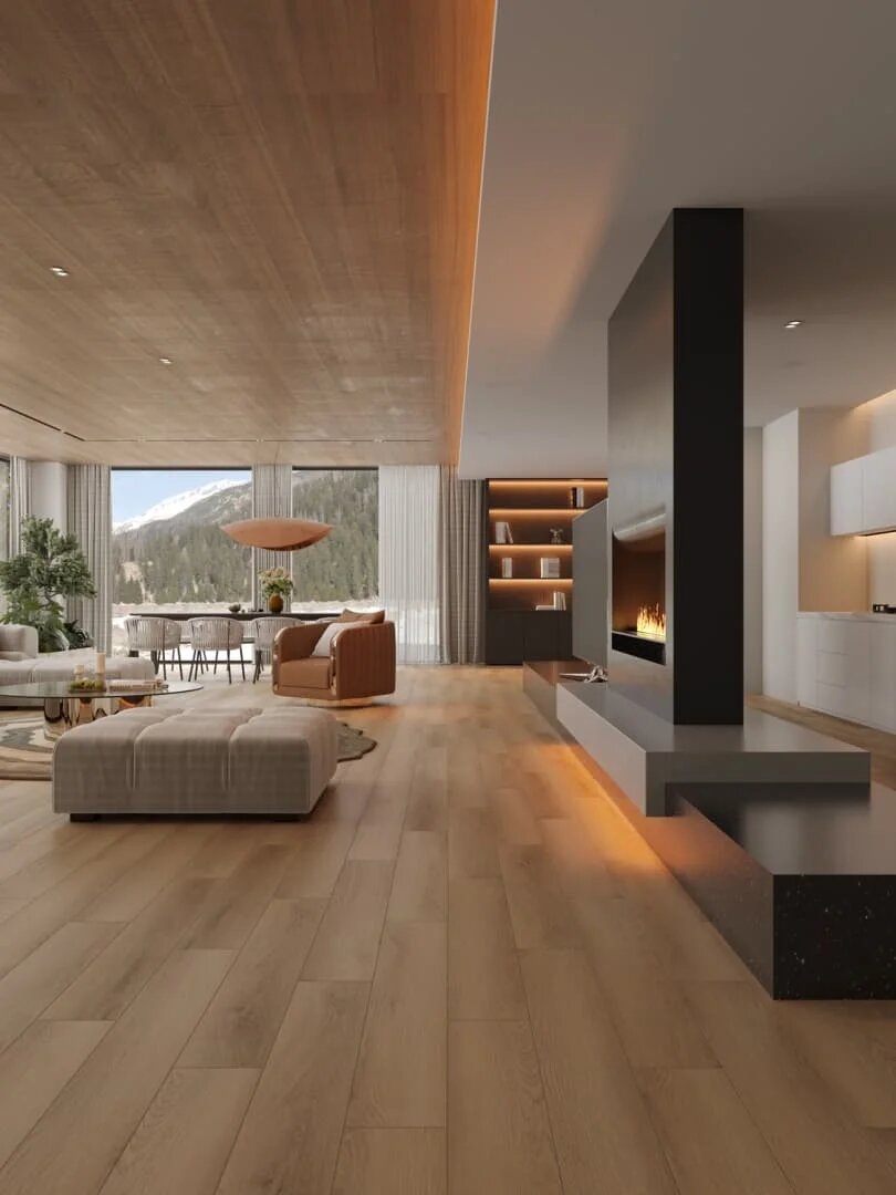 SPC ламинат Alpine Floor Титан 8 ЕСО 27-8 Тритон